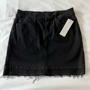 KanCan Black Denim Skirt